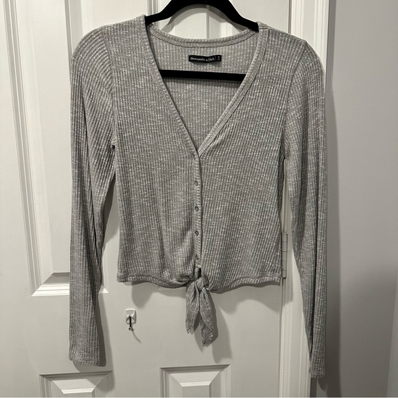 ACEWIN Tie Back Crop Cotton T-Shirt (Size S-M) 110285